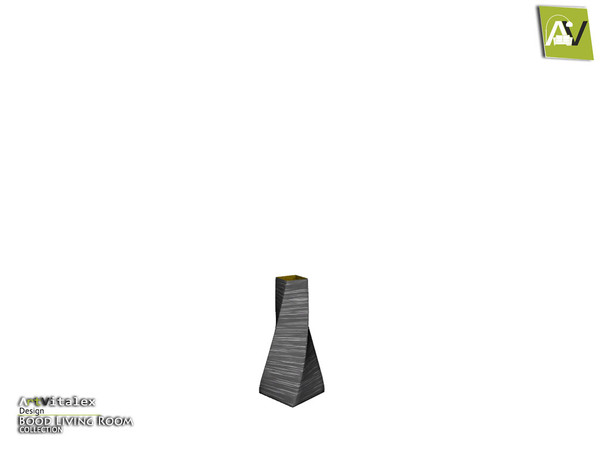 Sims 4 — Bood Modern Curved Vase    by ArtVitalex — - Bood Modern Curved Vase - ArtVitalex@TSR, Feb 2018