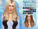 Sims 4 — Ophelia Hair Retexture - Mesh Needed by Rouseeyt — - Ophelia Hair by LeahLillith - 18 colors + 12 ombres -