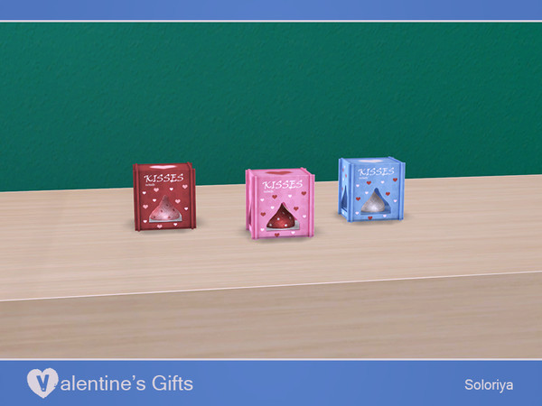 Sims 4 — Valentine's Gifts. Chocolate Truffle by soloriya — Chocolate truffle gift in a box. Part of Valentine's Gifts