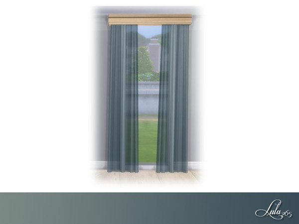 Sims 4 — Stillwater Bedroom Curtains  by Lulu265 — Part of the Stillwater Bedroom Set