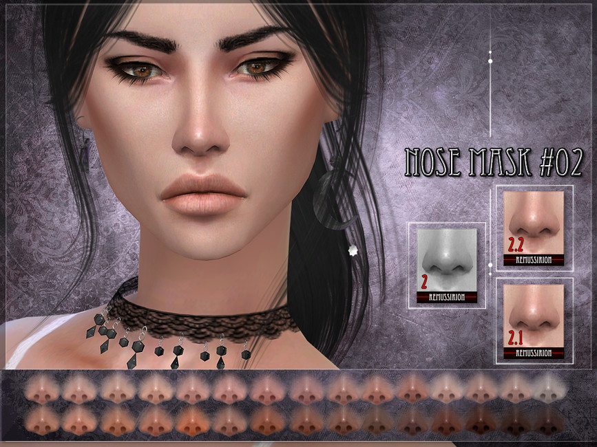 The Sims Resource - Nose mask 02 SET