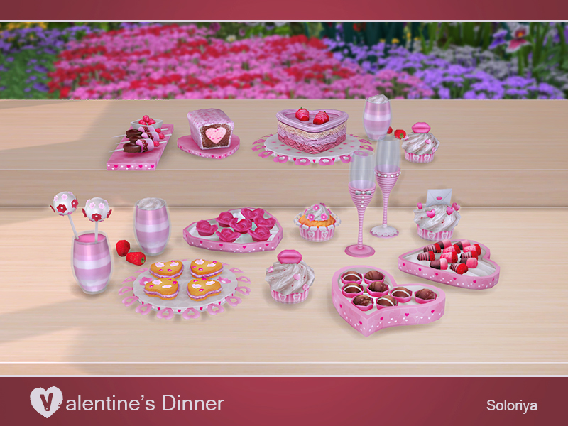 The Sims Resource - Valentine's Dinner