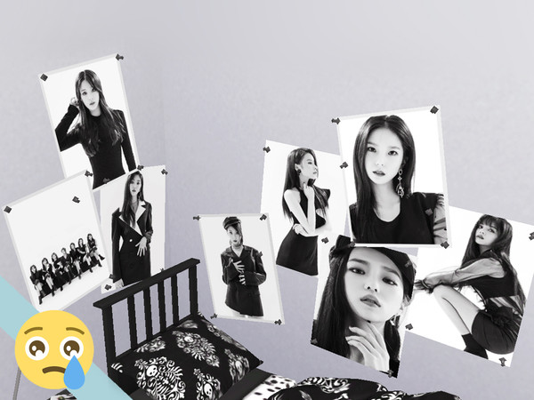 Sims 4 — CLC Black Dress Posters 1 by cryiingemoji — These are recolours of an EA poster. Comes with eight swatches. The