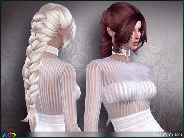 The Sims Resource Anto - Amunet (Hairstyle)