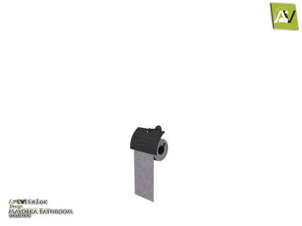 Sims 3 — Mayorka Toilet Paper Holder by ArtVitalex — - Mayorka Toilet Paper Holder - ArtVitalex@TSR, Feb 2018