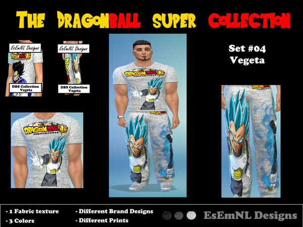 Sims 4 — Dragonball Super Collection - Set #04 by EsEmNL — This is a set based on the Dragonball (Super) Franchise.