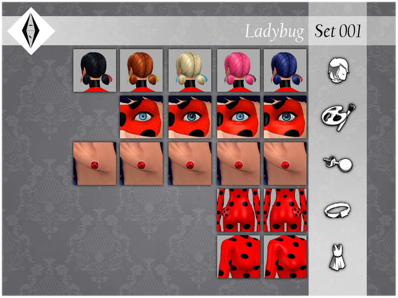 Aleniksimmers Ladybug Set001
