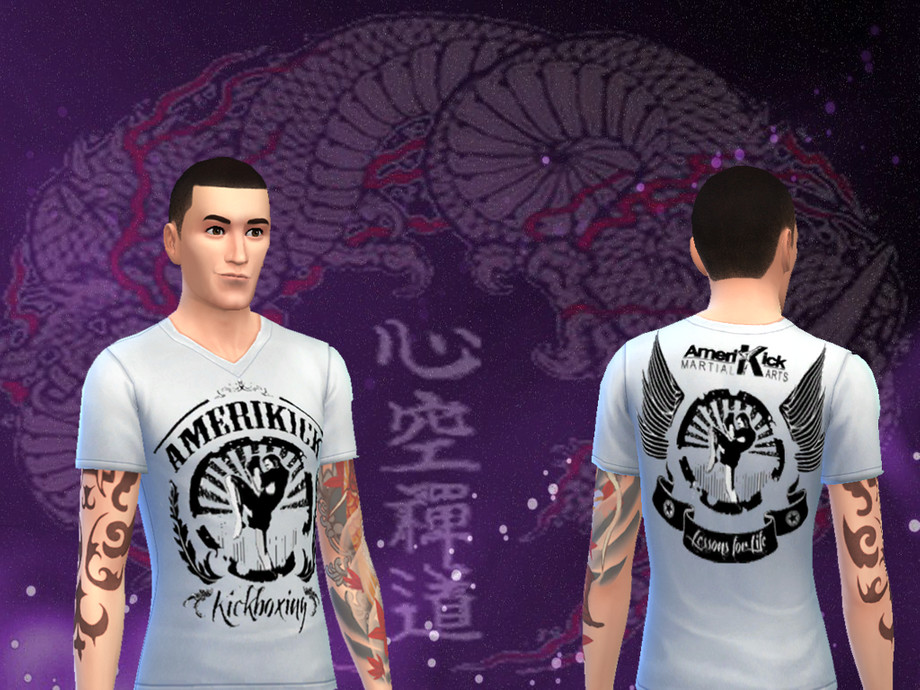 The Sims Resource Martial Arts Kickboxing Amerikick 01