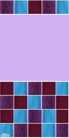 Sims 2 — Rainbow Glass Tiles Set - Purple by fionnababygirl — beautiful no cost stained glass tiles created by the monks
