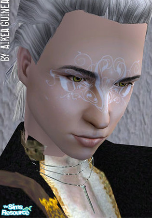 Sims 2 — Fantasy Makeup - Glimmer by aikea_guinea — Fantasy costume makeup for both genders and all ages. Found under