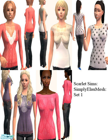 Sims 2 — ScarletSims:PegLegSet1 by agaliha5 — This set was from my site Scarlet Sims. The mesh for these to work is by