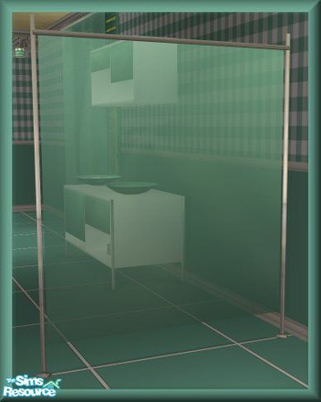Sims 2 — NK AnoeskaB Turano DR Aqua - Screen 1 by MoMama — A solid aqua screen to partition off those areas where you