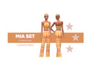 Sims 4 — Mia Pants - Dine Out Needed by LuisantSims — These pants come in 13 swatches and can be pared with the matching