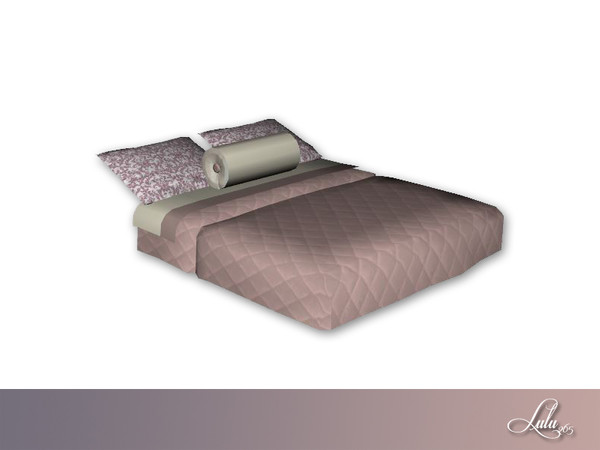 Sims 3 — Hillside Bedroom Bed Decor  by Lulu265 — Part of the Hillside Bedroom Set 