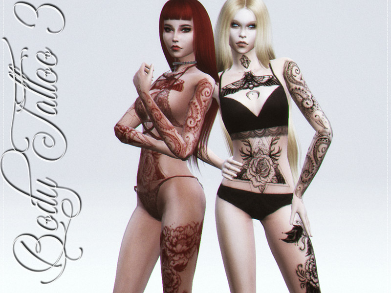 Details more than 70 sims 3 tattoos best  incdgdbentre