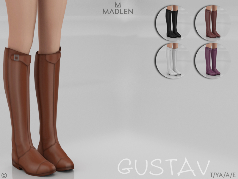 The Sims Resource - Madlen Gustav Boots