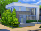 Sims 4 — First But Not The Last by Simmerka by Simmerka — Let me introduce you cute modern house. It is perfect for a
