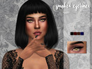 Sims 4 — Smoked Liner by Heolims — Smoked Eyeliner in 4 swatches