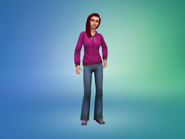 Sims 4 — homeless female set by saavedrarb — homeless dirty grass-stained clothes