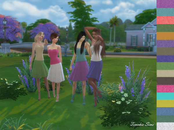 Sims 4 — Lace Outfit  by Eressie2 — Fancy lace Outfit for a formal dressing code 