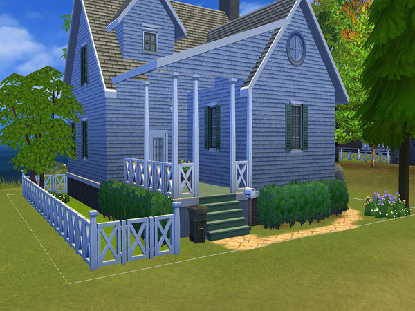 Sims 4 — Bedlington Boathouse 2.0 by DudetteinLaw — This is a newly renovated small home for those who are looking to