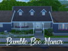 Sims 4 — Bumble Bee Manor by MANDEEx882 — This one-story, country chic style home is sure to please any sim. Bumble Bee