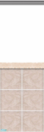 Sims 2 — 646 Beige Marble Border Crowned by mickhamlin — Another Wallpaper for my beige marble wallpaper set. With Marble