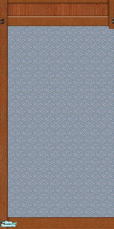 Sims 2 — Mission Panel Blue Wallpaper by karlik-nos — This wall treatment is based on the Maxis panel from OFB, which has