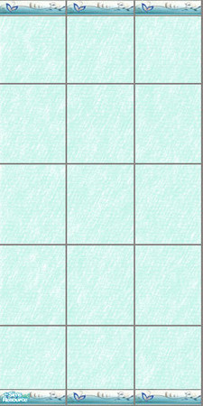 Sims 2 — Set 4 Designer Wall 5 by TSR Archive — Set 4 Designer Wall 5