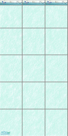 Sims 2 — Set 4 Designer Wall 1 by TSR Archive — Set 4 Designer Wall 1