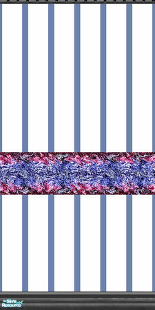 Sims 2 — Ken - wallpaper by Lorah — Barbie's boyfriend Ken. Modern and Prince done in beige, burgandy, pink and blue