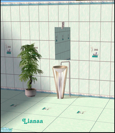 Sims 2 — Set 4 Designer Walls and Floors by TSR Archive — Set 4 Designer Walls and Floors