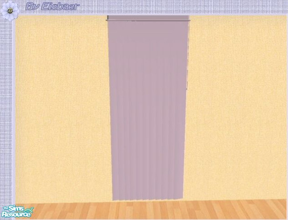 Sims 2 — 4ESF Living3 City Girl - Blinds by Eisbaerbonzo — Blinds between lightblue and plum, mesh is from 4ESF Dining4. 