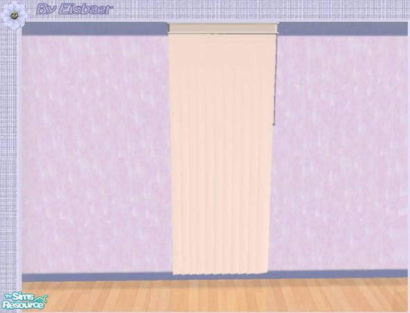 Sims 2 — 4ESF Dining4 City Girl - Blinds by Eisbaerbonzo — Blinds in pastrel white Belong to 4ESF livingroom 3.
