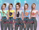 Sims 4 — Sailor Moon Shirts by BlackElena — Follow me on instagram: @blackelenax