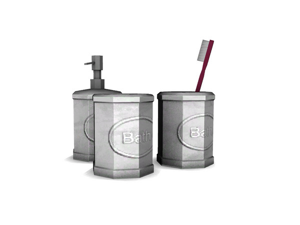 Sims 4 — Abigail Bathroom Utensils by Angela — Abigail Bathroom Utensils, Deco ONLY!