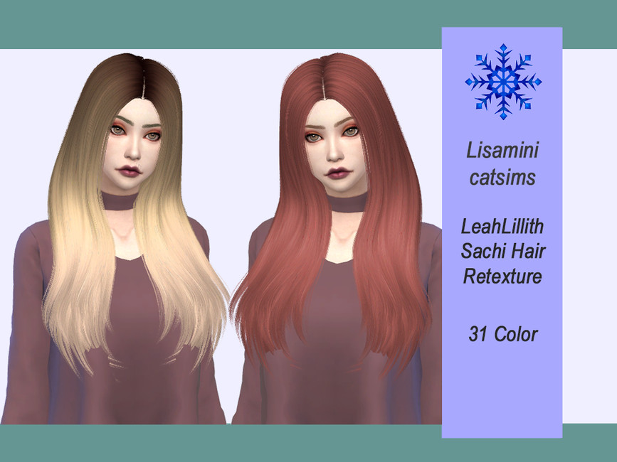 The Sims Resource Leahlillith Sachi Hair Retexture Mesh Needed