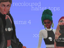 Sims 4 — Mal [] Halter Recolour - Mesh needed by Malcov — tumblr inspired halter tops
