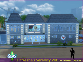 Sims 4 — Patreshas Serenity Vet by Patreshas Editing by patreshasediting2 — Patreshas Serenity Vet is a gorgeous Vet
