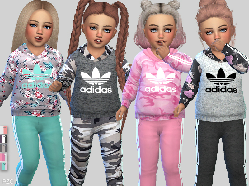 Pinkzombiecupcakes' Adidas Sporty Toddler Outfit Collection