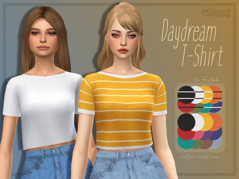 Layered T Shirts At Darte77 Sims 4 Updates A63