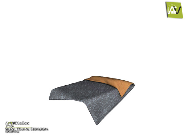 Sims 3 — Siena Bed Blanket by ArtVitalex — - Siena Bed Blanket - ArtVitalex@TSR, Apr 2018