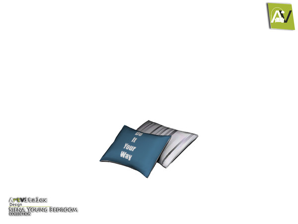 Sims 3 — Siena Bed Pillows by ArtVitalex — - Siena Bed Pillows - ArtVitalex@TSR, Apr 2018