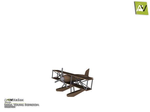 Sims 3 — Siena Seaplane Decor by ArtVitalex — - Siena Seaplane Decor - ArtVitalex@TSR, Apr 2018