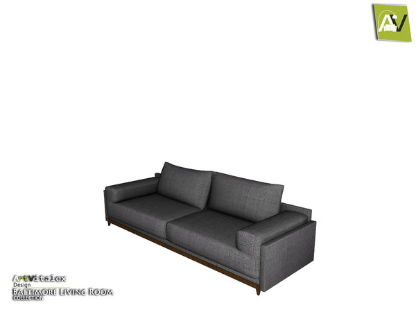Sims 3 — Baltimore Seat Triple by ArtVitalex — - Baltimore Seat Triple - ArtVitalex@TSR, Apr 2018