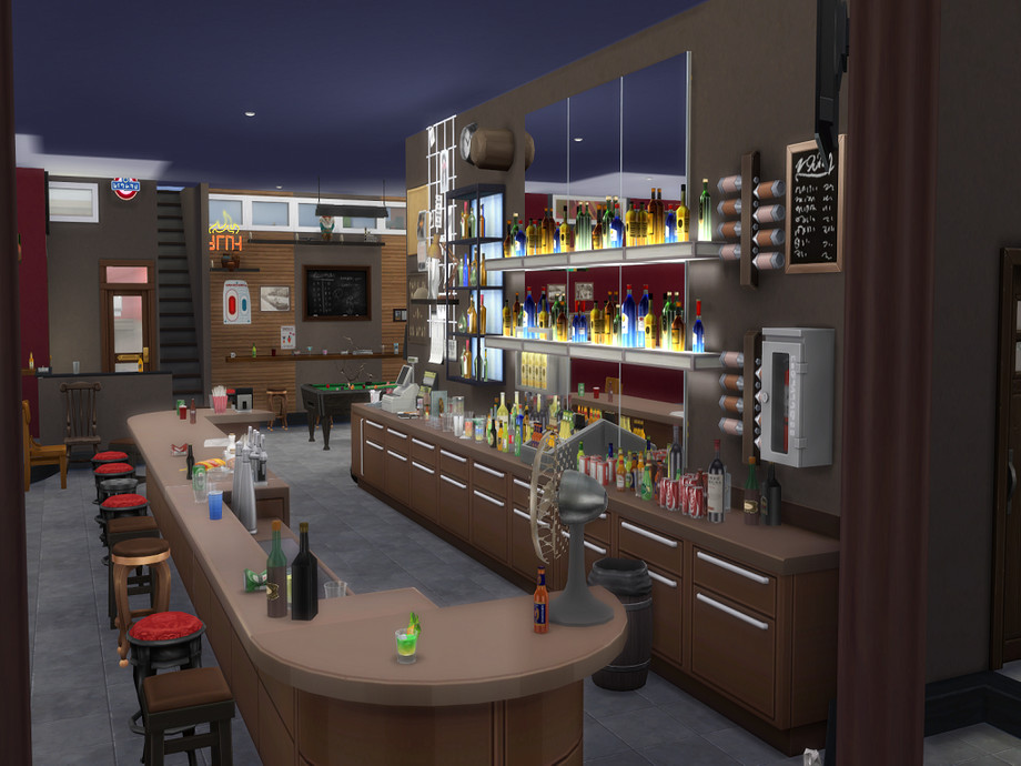 Sims 4 - The Alibi Room ( Shameless -US ) by BeccaB3232 - The Alibi Room fr...