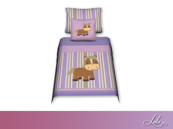 Sims 4 — Sweet Toddler Bedding Decor  by Lulu265 — Part of the sweet toddler bedroom set 