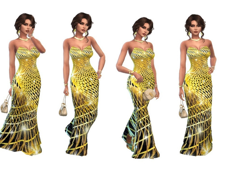 Sims 4 The Sims Resource | Evening dress by TSR Creator