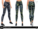 Sims 4 — Workout Empire - Bloom - Leggings by ekinege — Workout Empire - Bloom collection item