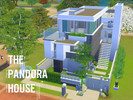 Sims 4 — The Pandora House by cristianaaf4 — This is a modern/industrial family house. - On the ground floor you can find